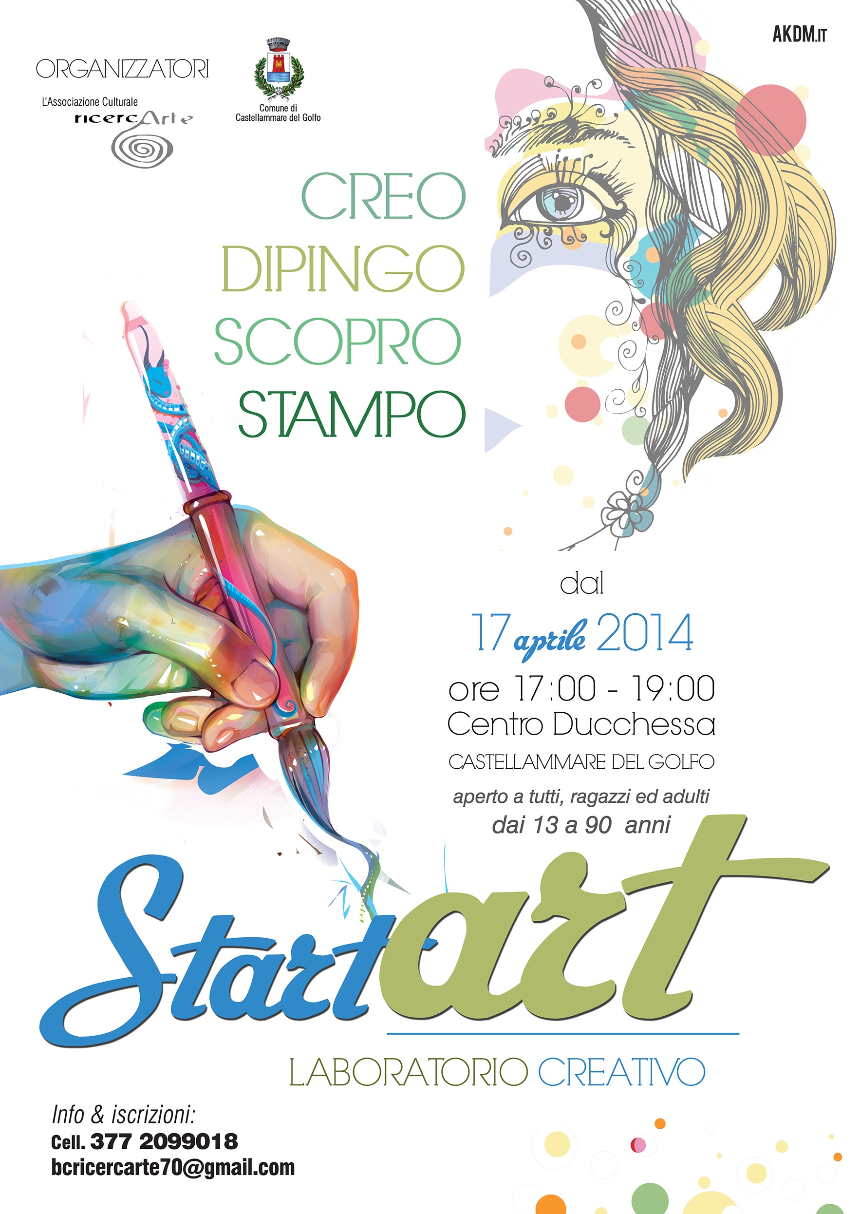 StartArt: al via un laboratorio di pittura.