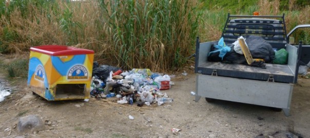 Telecamere nascoste per controllare le discariche abusive