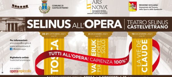 Nuovi concerti di Selinus all’Opera