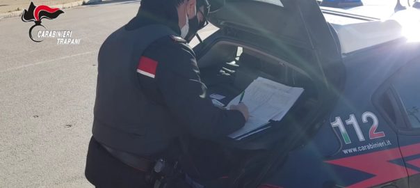 Controlli del territorio e perquisizioni dei carabinieri a Trapani ed Erice