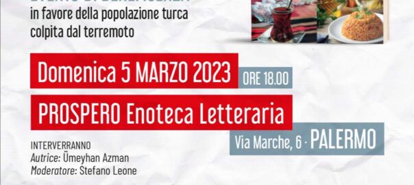 Beneficenza per la Turchia. Un evento a Palermo per sostenere la popolazione colpita dal terremoto