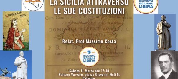 Si inaugura la seconda edizione della Scuola Politica di Siciliani Liberi con il primo seminario