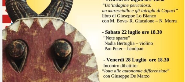 A “Finestre sul Mondo” un luglio di incontri, dibattiti, riflessioni e musica