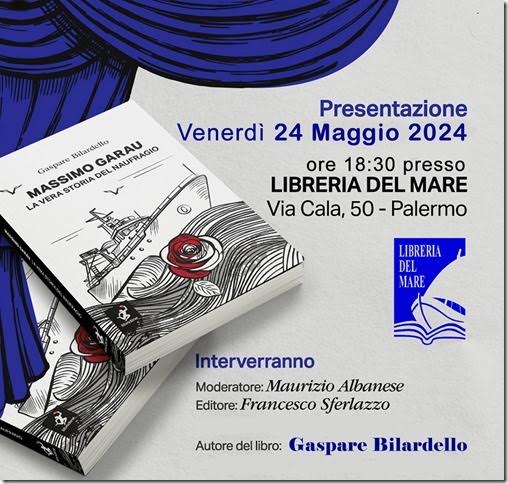 Libro su “La vera storia del naufragio” del peschereccio “Massimo Garau”