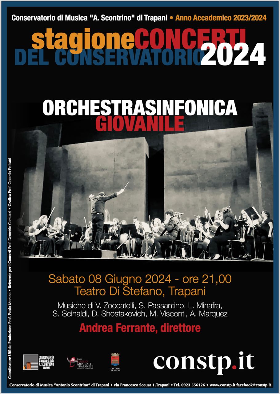 Eventi Musicali a Trapani: 8 Giugno 2024, Concerto dell’Orchestra Sinfonica Giovanile