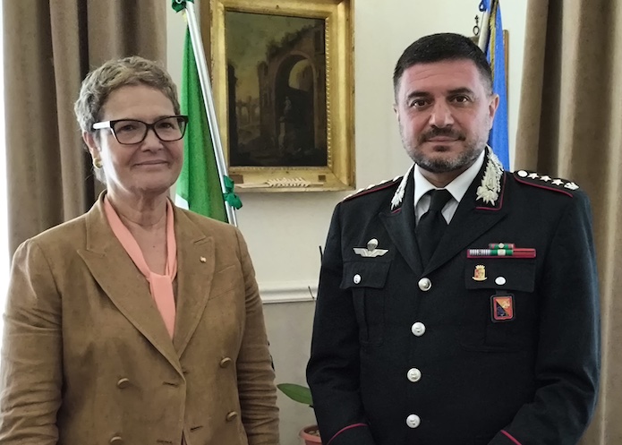 Il Prefetto Lupo incontra il nuovo comandante provinciale dei Carabinieri di Trapani