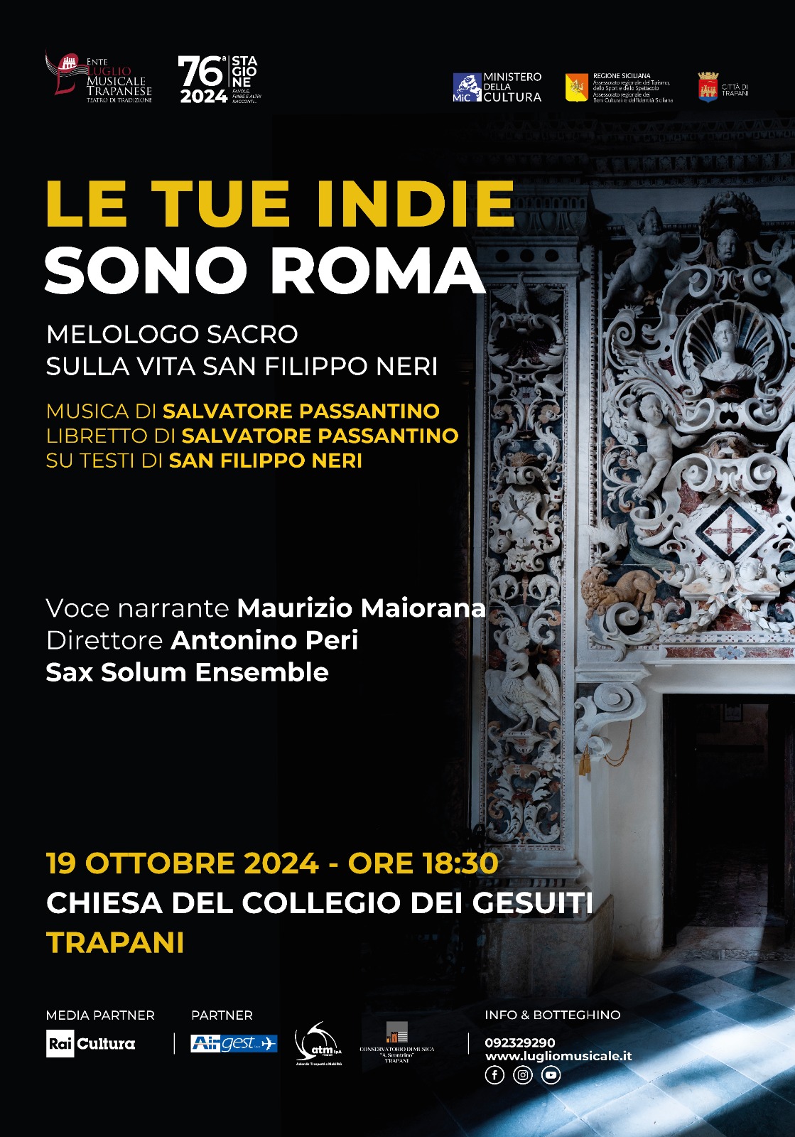 Ente Luglio Musicale , secondo appuntamento della stagione con “Le tue Indie sono Roma”