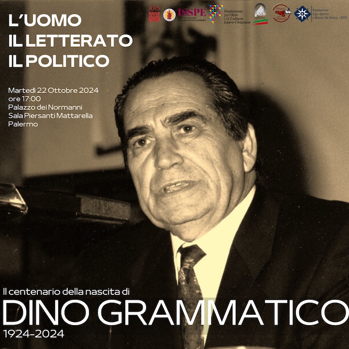 Centenario della nascita di Dino Grammatico: un omaggio all’uomo, al letterato e al politico