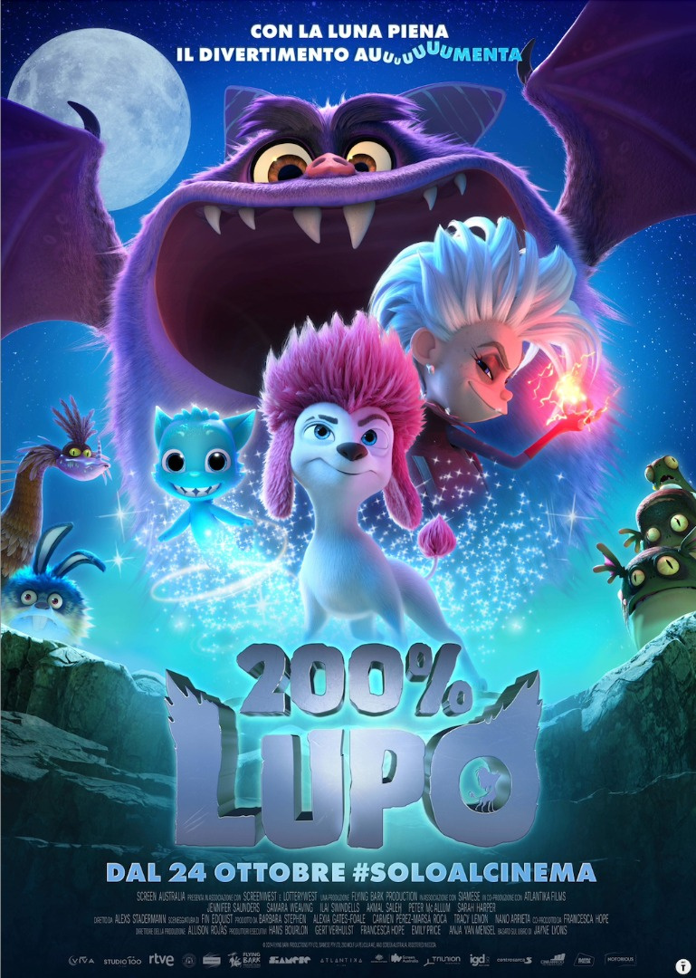 Uscirà al cinema il 24 ottobre il film d’animazione 200% Lupo, sequel del  precedente (2020) 100% Lupo