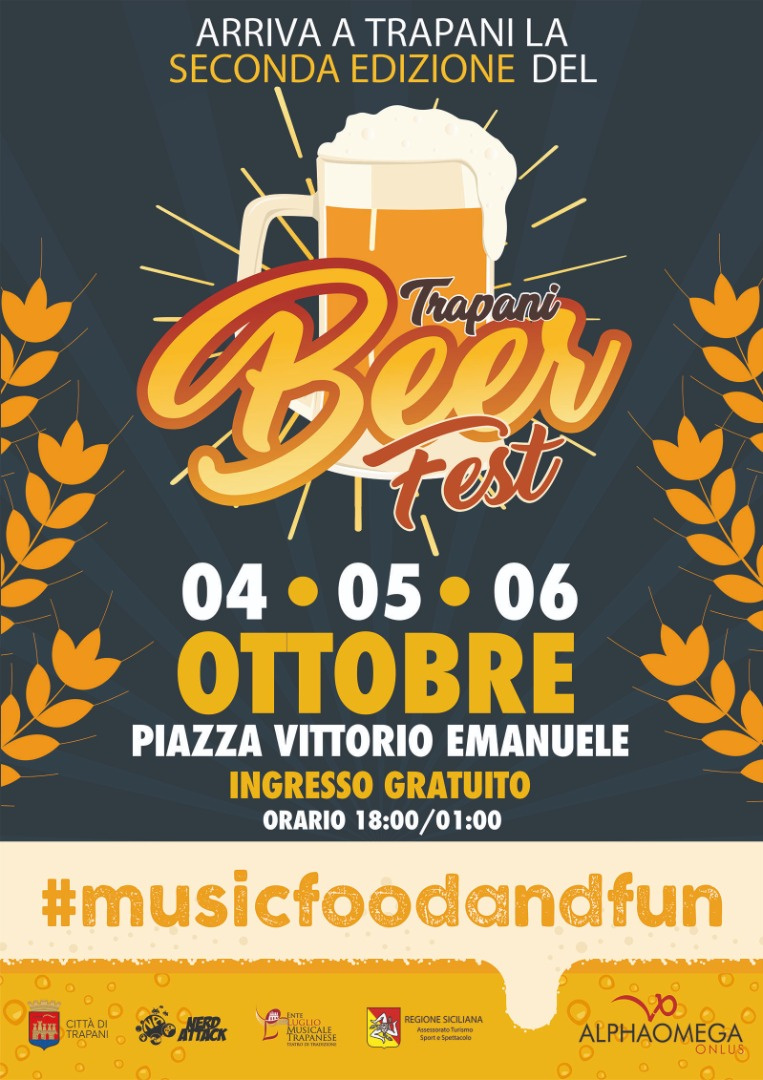 Tutto pronto per la seconda edizione del Trapani Beer Fest