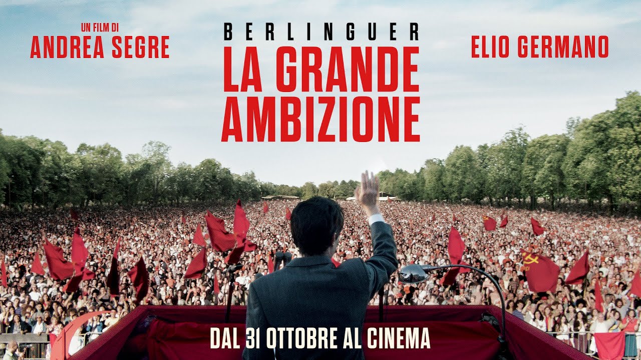 Al cinema dal 31 ottobre “Berlinguer, la grande ambizione” con Elio Germano, regia Andrea Segre