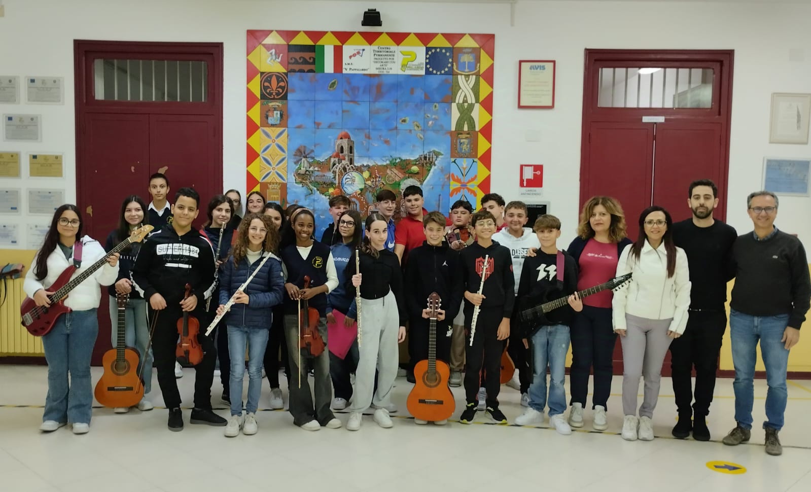 Pratica musicale, intercultura ed integrazione alla scuola Pappalardo di Castelvetrano