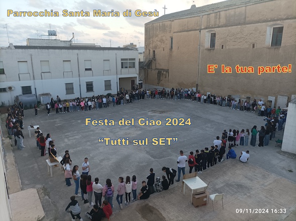 Azione Cattolica Ragazzi – Festa del Ciao 2024 – Tutti sul set