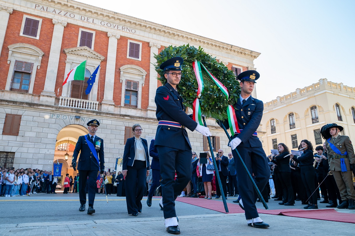 Giornata dell’Unità Nazionale e delle Forze Armate a Trapani