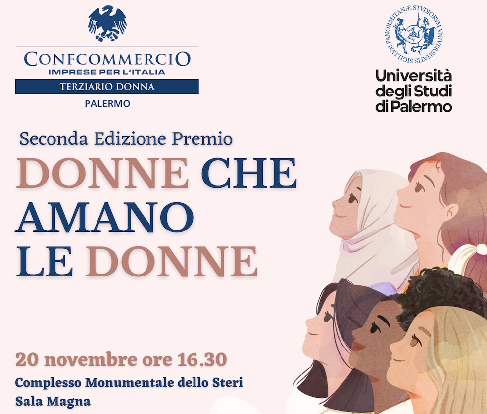 “Donne che amano le donne”, mercoledì 20 novembre seconda edizione del premio organizzato da Terziario donna di Confcommercio