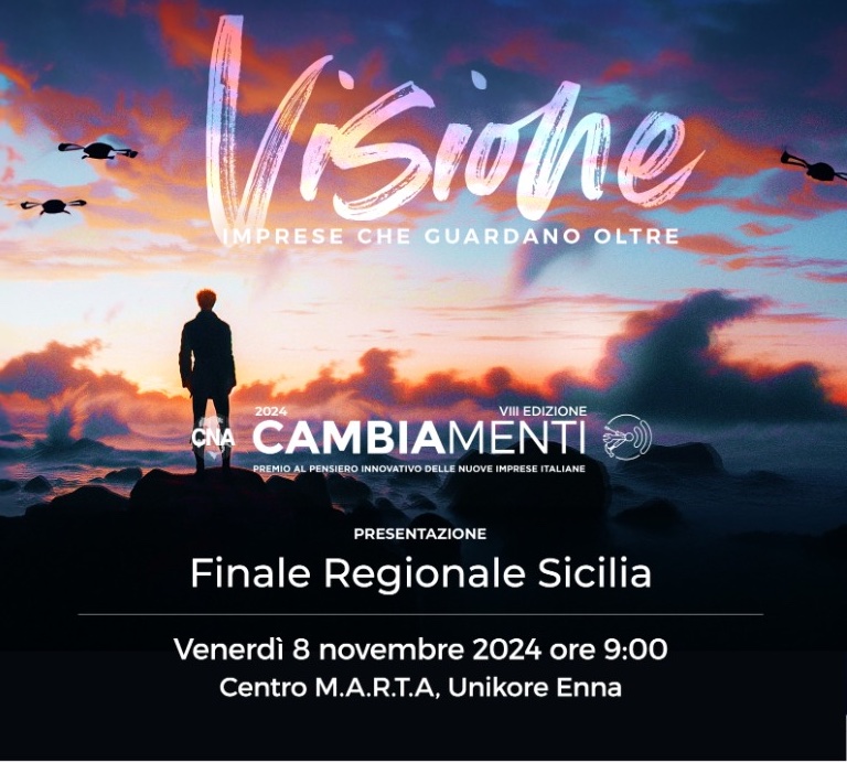 Imprese: Cna Sicilia, l’8 novembre la finale regionale del Premio Cambiamenti ad Enna